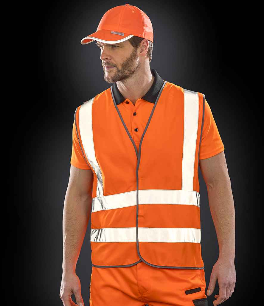 Result Core Hi-Vis Motorway Vest - model image