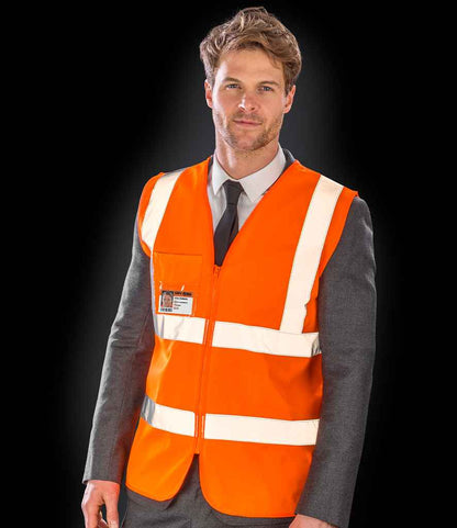 Result Core Zip ID Safety Tabard - model image