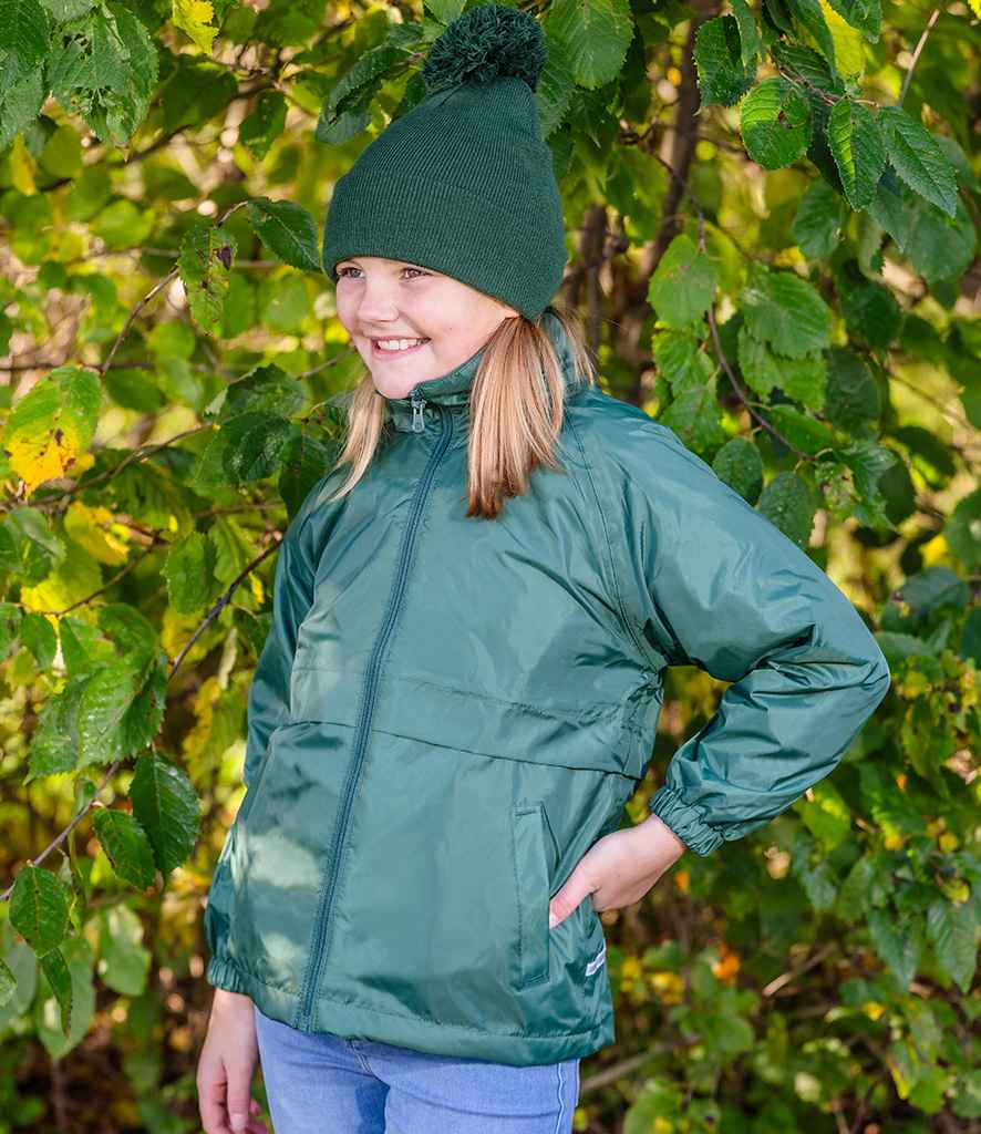Result Core Kids Micro Fleece Lined Jacket - model image