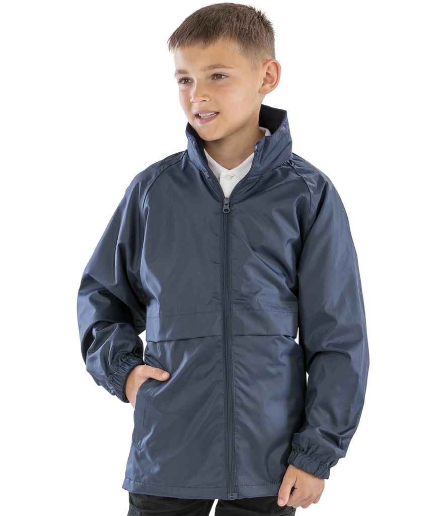 Result Core Kids Micro Fleece Lined Jacket - model image