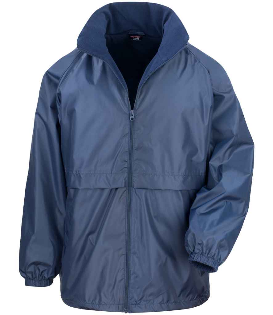Result Core Micro Fleece Lined Jacket in Navy