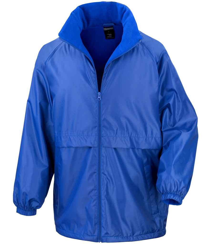Result Core Micro Fleece Lined Jacket in Royal Blue