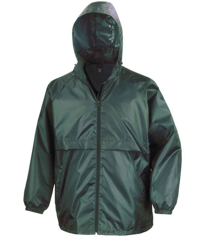 Result Core Windcheater in Bottle Green
