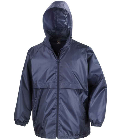 Result Core Lightweight Lined Waterproof Jacket in Navy