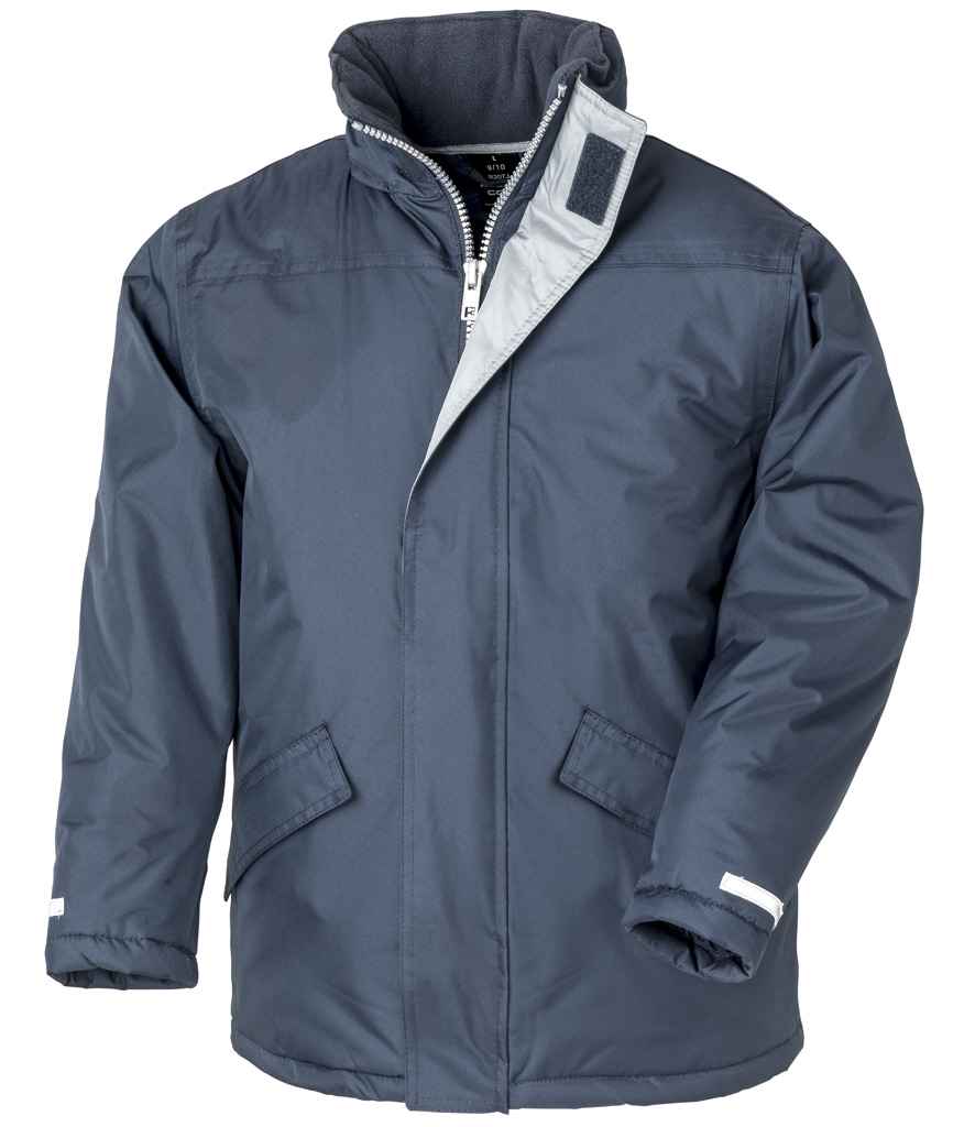 Result Core Kids Winter Parka Jacket in Navy