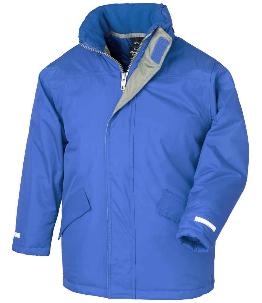 Result Core Kids Winter Parka Jacket in Royal Blue