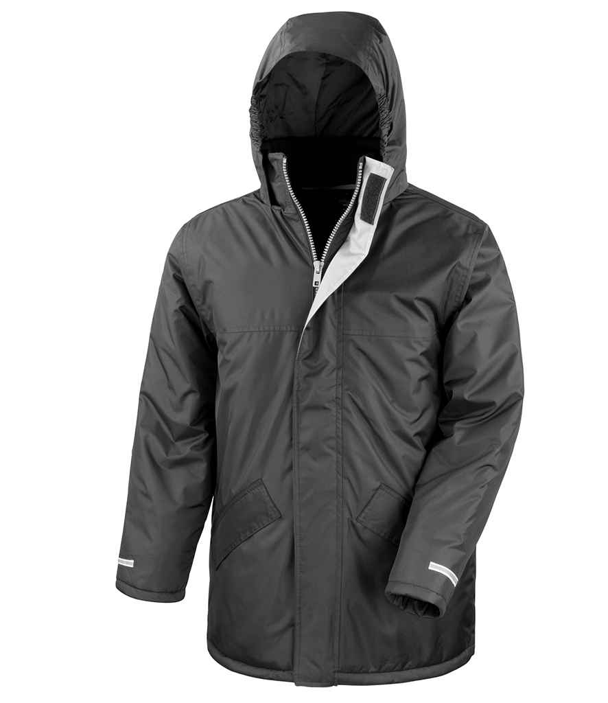 Result Core Winter Parka Jacket in Black