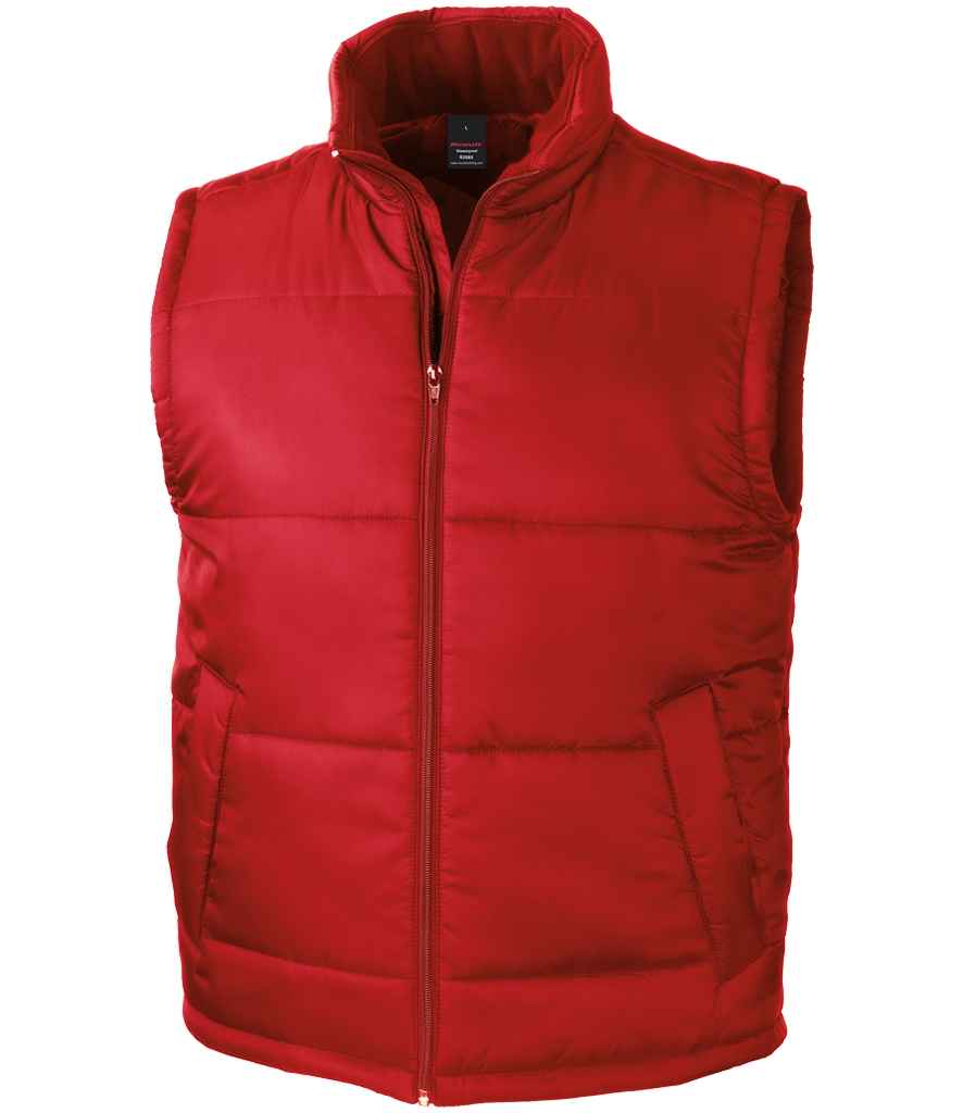 Result Core Padded Bodywarmer in Red