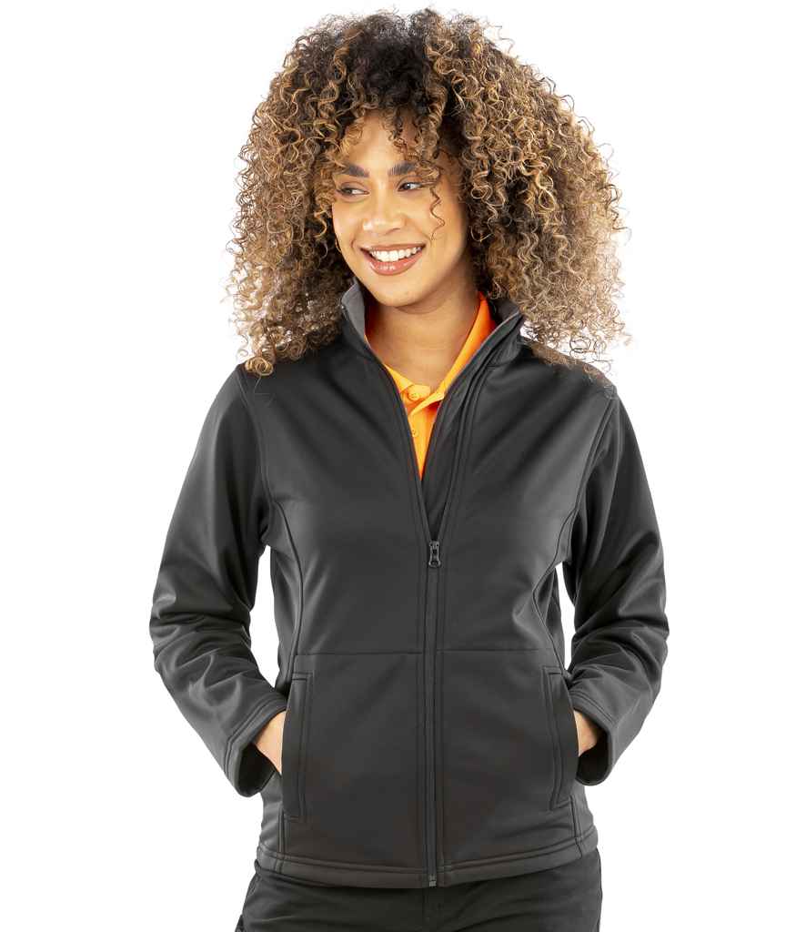 Result Core Ladies Soft Shell Jacket - model image