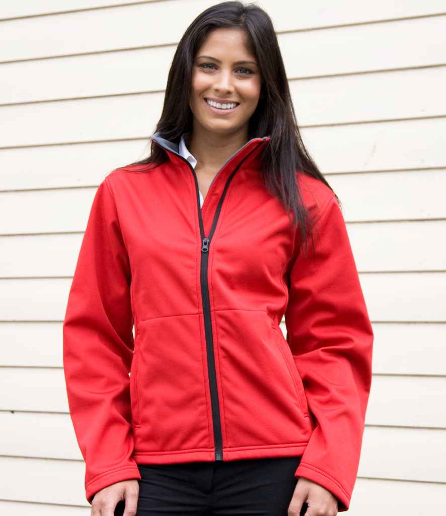 Result Core Ladies Soft Shell Jacket - model image