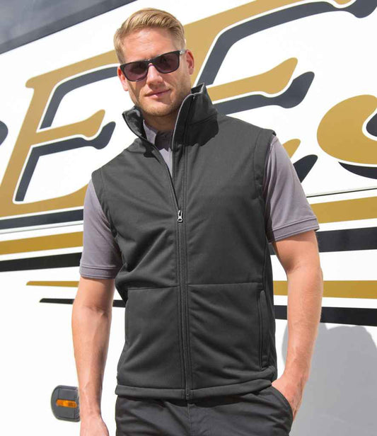 Result Core Soft Shell Bodywarmer - Black