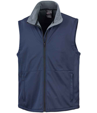 Result Core Soft Shell Bodywarmer in Navy