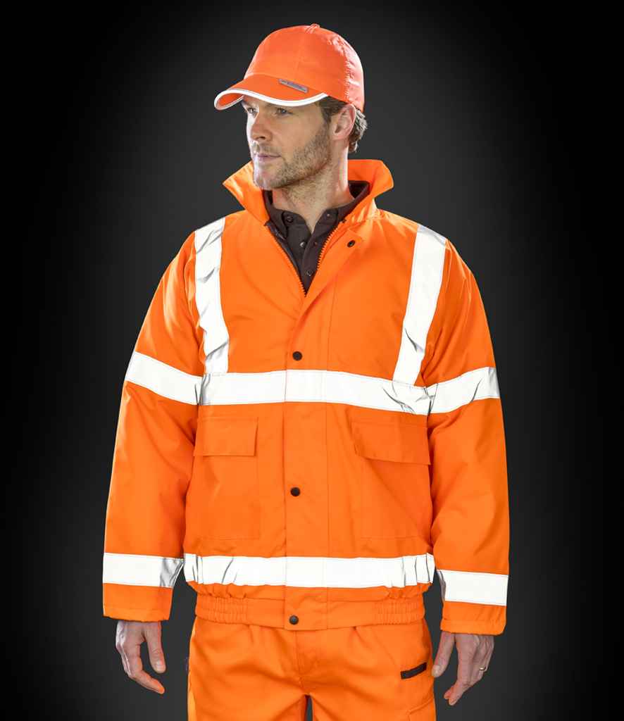 Result Core Hi-Vis Winter Blouson Jacket - model image