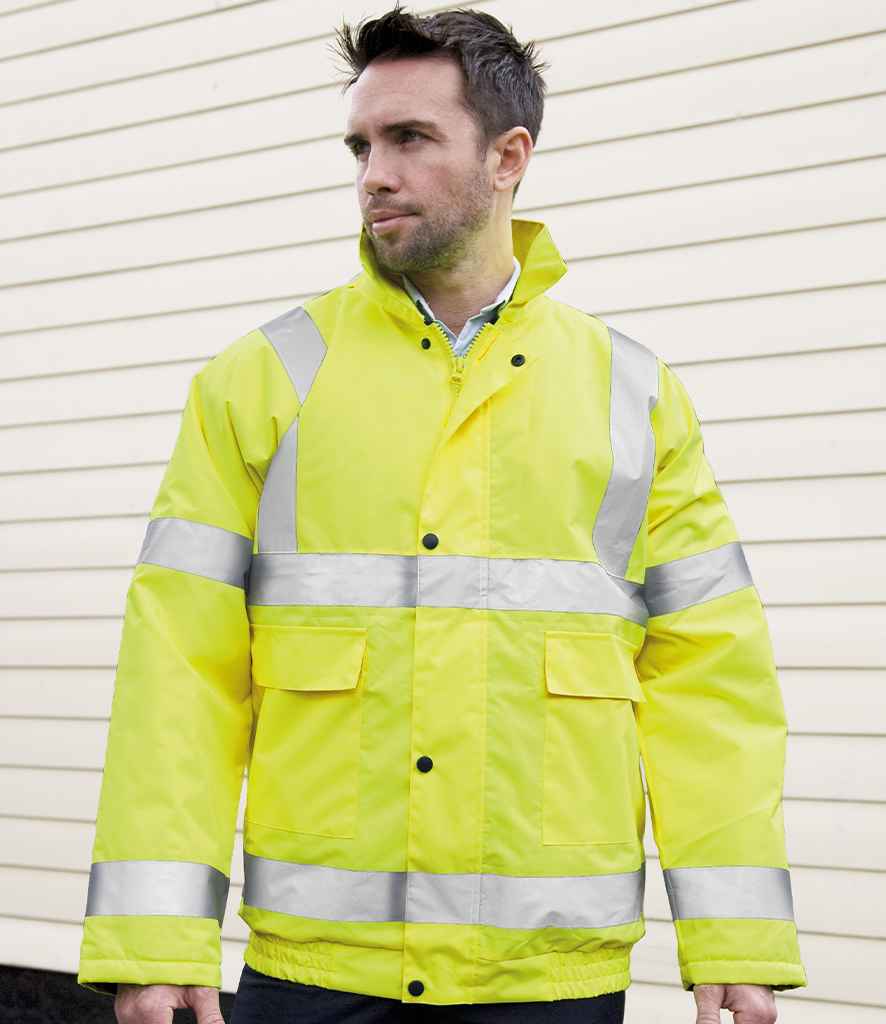 Result Core Hi-Vis Winter Blouson Jacket - model image