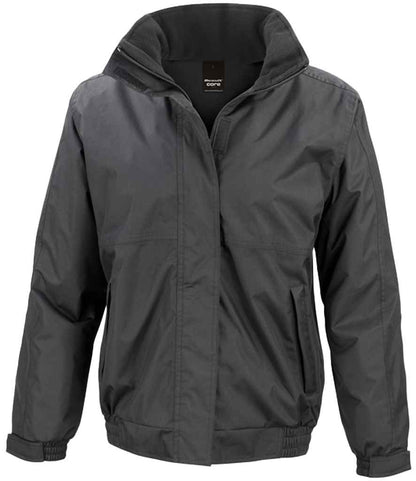 Result Core Ladies Channel Jacket in Black