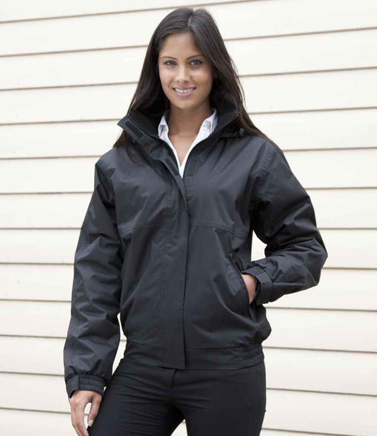 Result Core Ladies Channel Jacket - Black