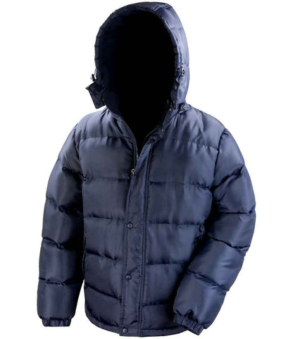 Result Core Nova Lux Padded Jacket in Navy