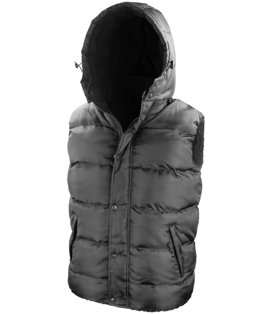 Result Core Nova Lux Padded Bodywarmer in Black