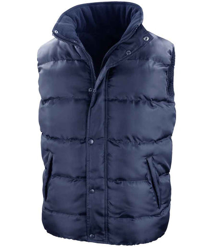 Result Core Nova Lux Padded Bodywarmer in Navy