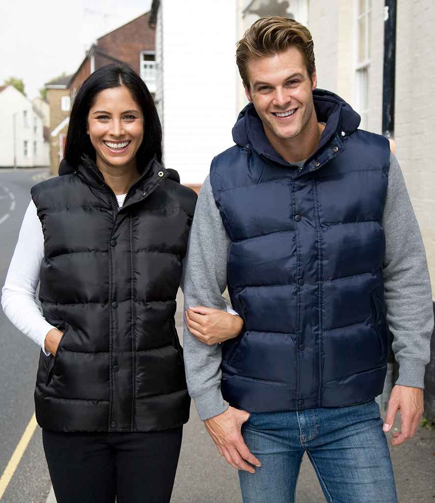Result Core Nova Lux Padded Bodywarmer - model image