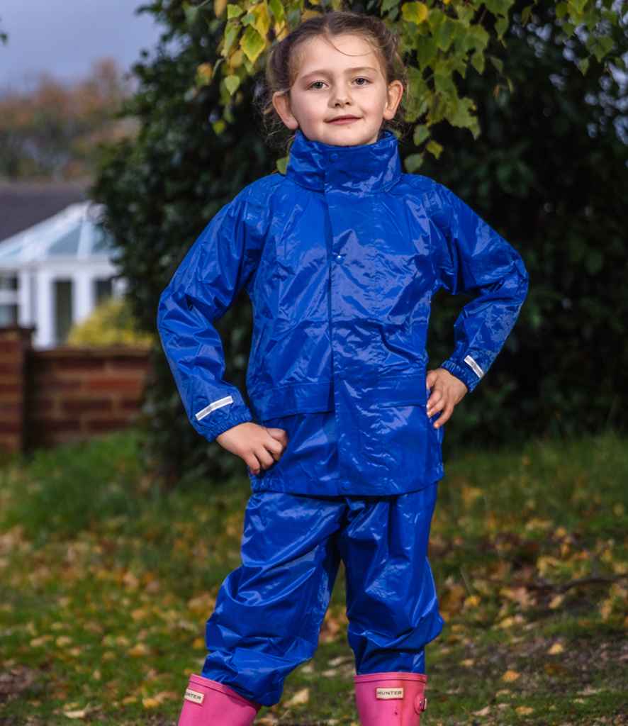 Result Core Kids Waterproof Rain Suit - model image