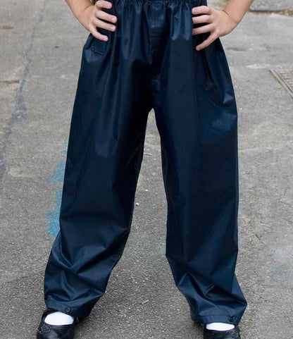 Result Core Kids Waterproof Overtrousers - model image