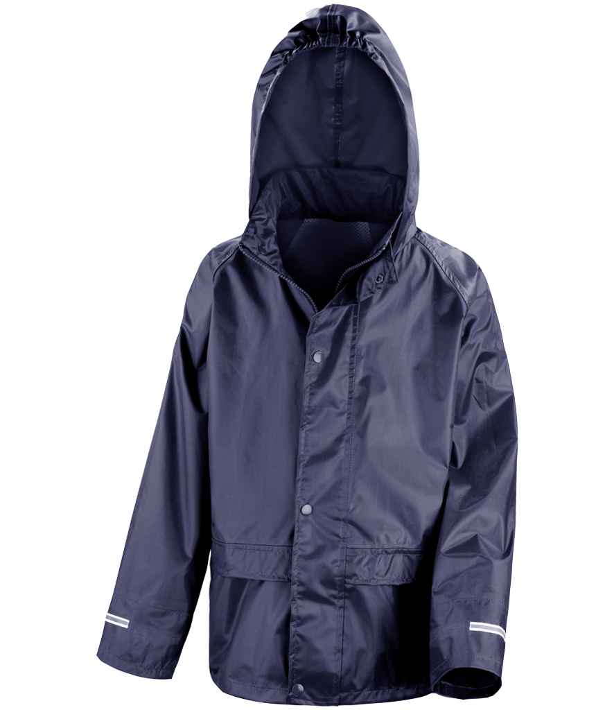 Result Core Kids Waterproof Over Jacket in Navy