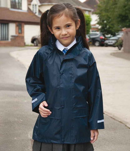 Result Core Kids Waterproof Over Jacket - model image
