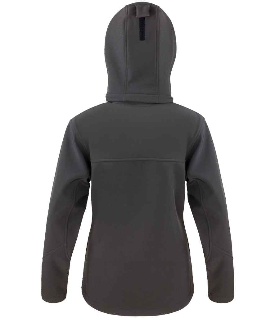 Result Core Ladies Hooded Soft Shell Jacket