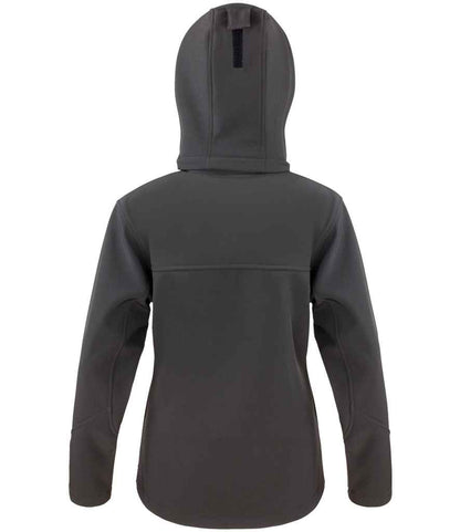 Result Core Ladies Hooded Soft Shell Jacket