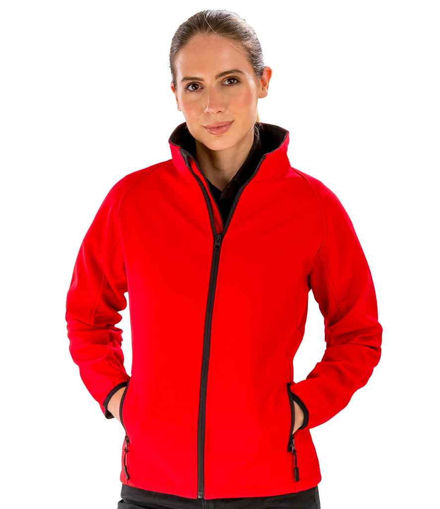 Result Core Ladies Printable Soft Shell Jacket - model image
