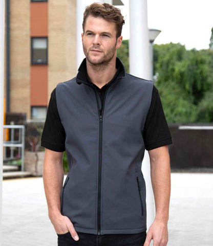 Result Core Printable Soft Shell Bodywarmer - model image