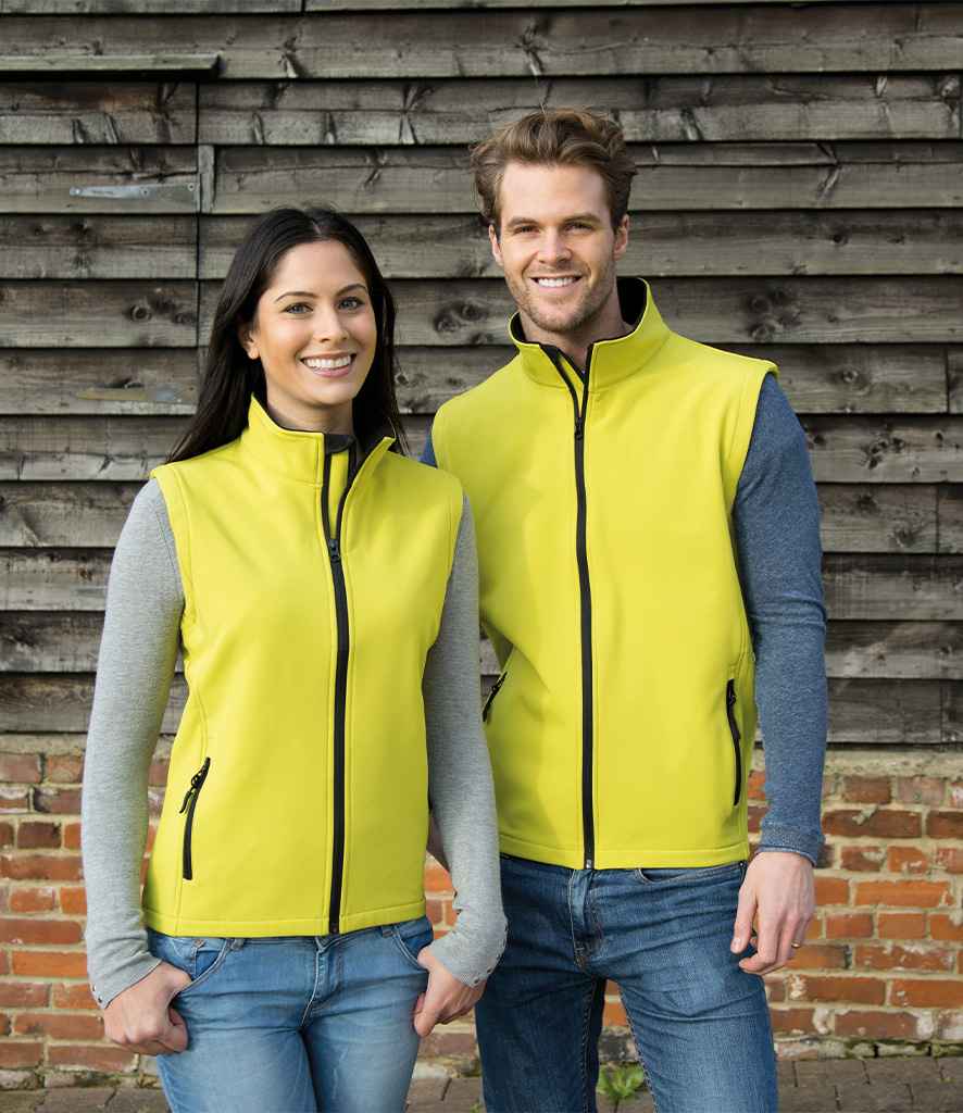 Result Core Printable Soft Shell Bodywarmer - model image
