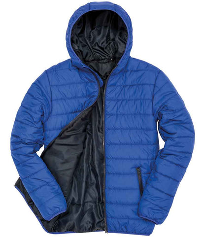 Result Core Soft Padded Jacket in Royal Blue/Navy