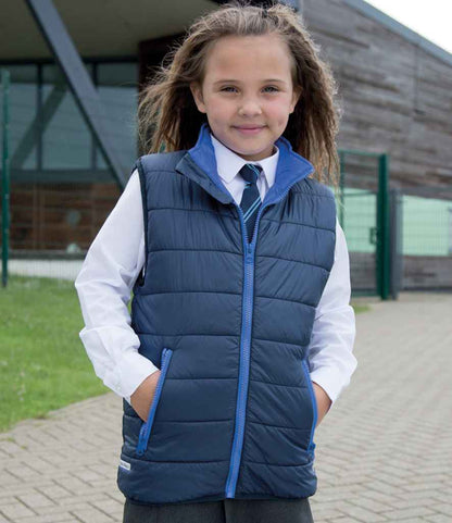 Result Core Kids Padded Bodywarmer - model image