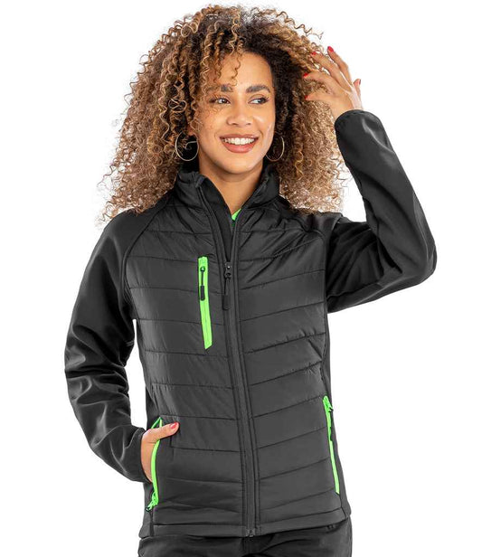 Result Recycled Compass Padded Jacket - model image