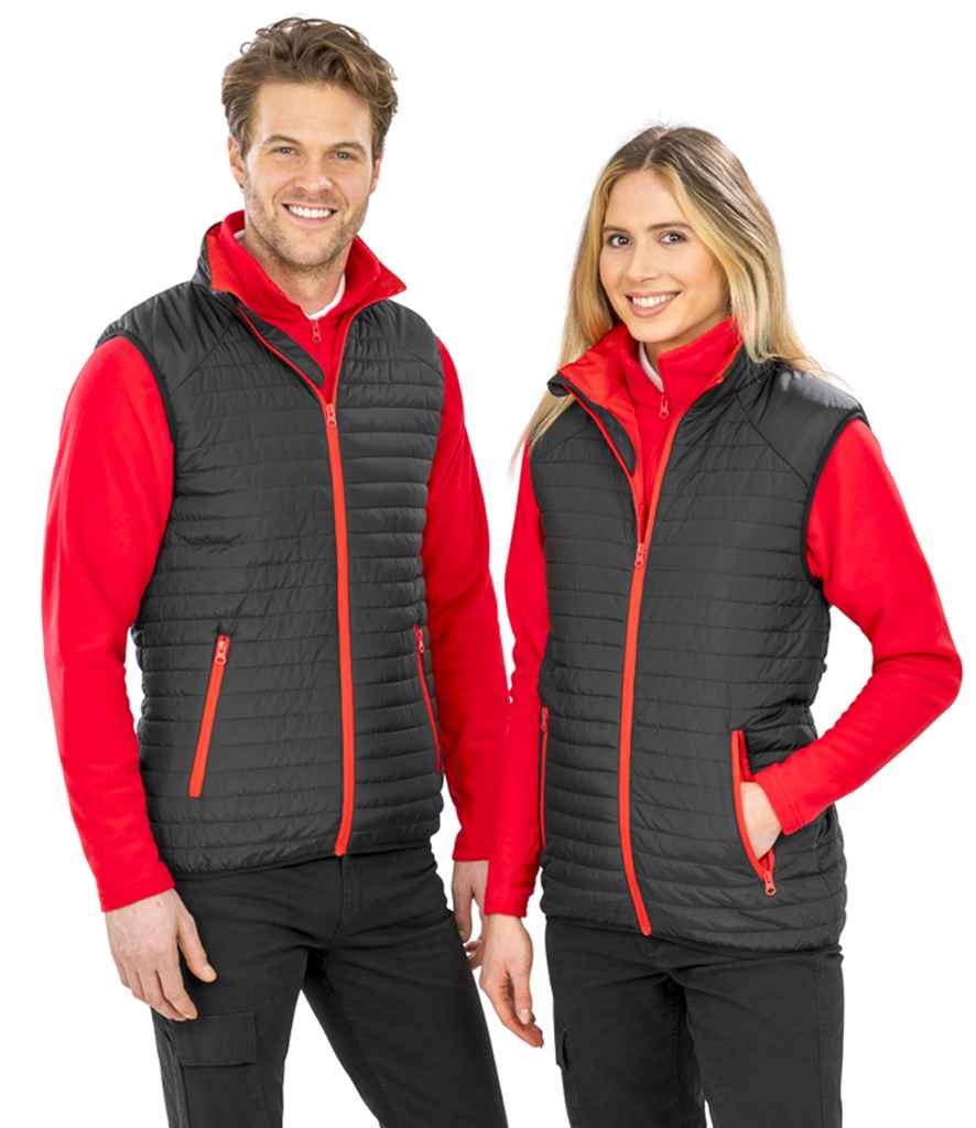 Result Recycled Thermoquilt Gilet - model image