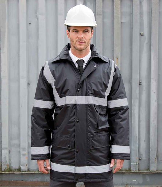 Result Work-Guard Management Coat - Black