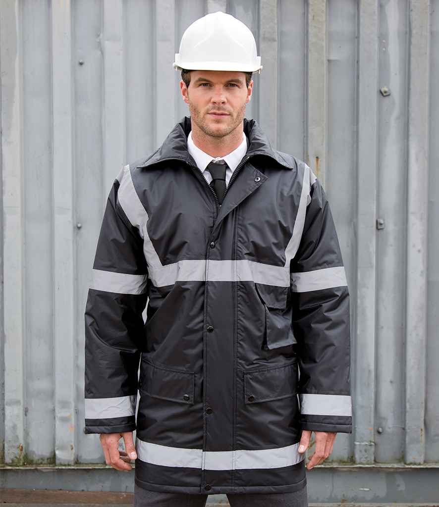 Result Work-Guard Management Coat - model image