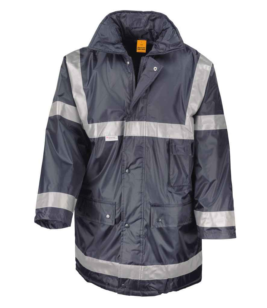 Result Work-Guard Management Coat in Navy