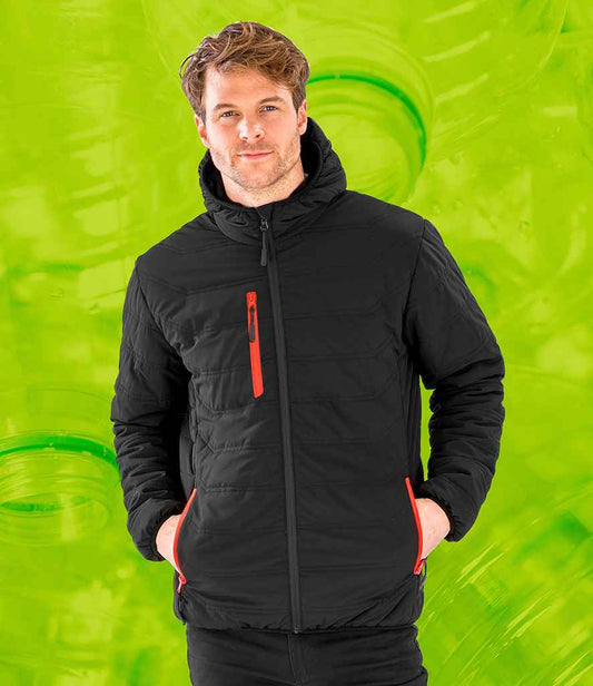 Result Recycled Compass Padded Winter Jacket - model image