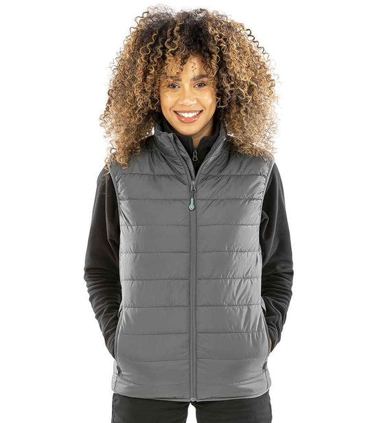 Result Recycled Promo Padded Bodywarmer - model image