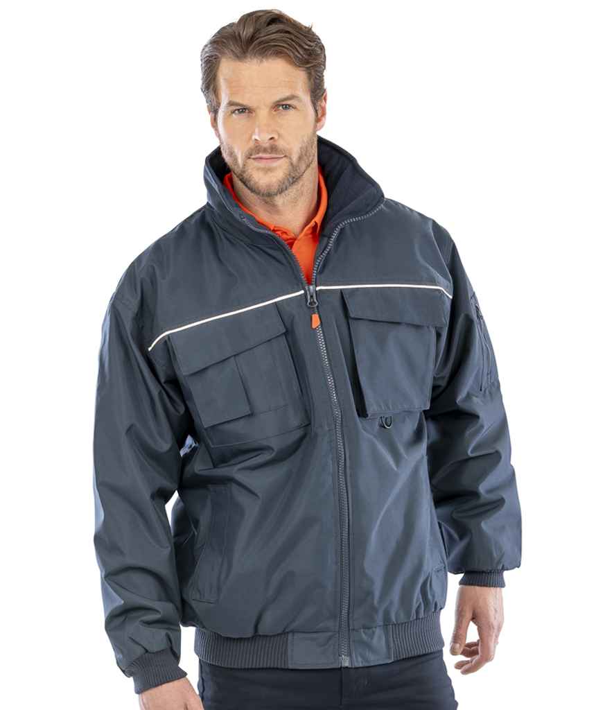 Result Work-Guard Sabre Pilot Jacket - model image