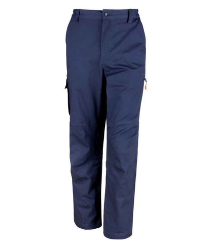 Result Work-Guard Stretch Trousers in Navy