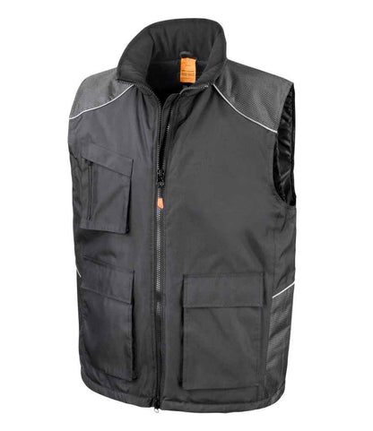 Result Work-Guard Vostex Bodywarmer in Black