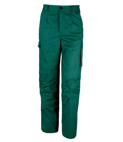 Result Work-Guard Action Trousers in Bottle Green