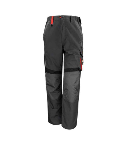 Result Work-Guard Technical Trousers in Grey/Black