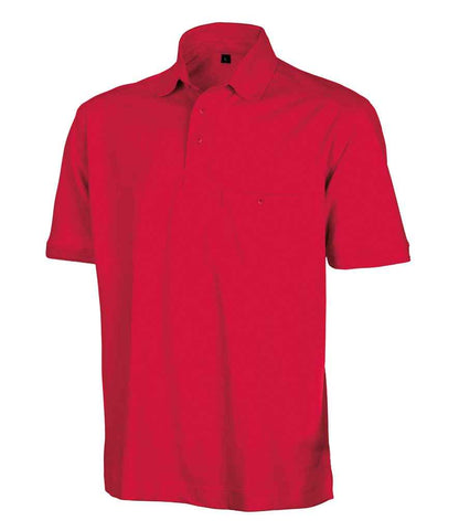 Result Work-Guard Apex Pocket Piqué Polo Shirt in Red