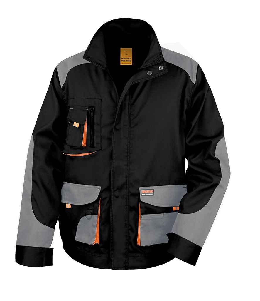 Result Work-Guard Lite Jacket in Black/Grey
