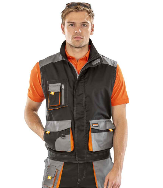 Result Work-Guard Lite Gilet - Black/Grey